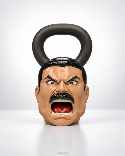 THRAGG Hand-Painted Kettlebell 1 of 10 - 60lbs