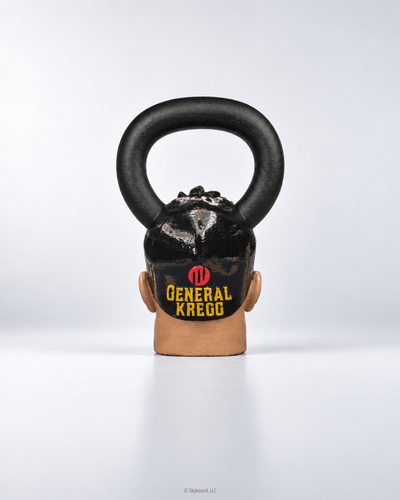 KREGG Hand-Painted Kettlebell 1 of 10 - 40lbs