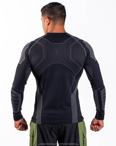 U.S. Army SX-006: PT COMPRESSION LONG SLEEVE - Stealth