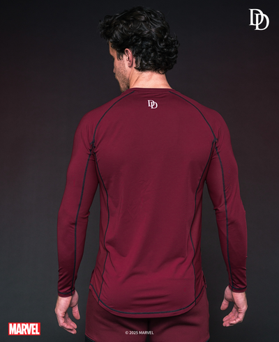 DAREDEVIL Origins Performance Long Sleeve - Crimson